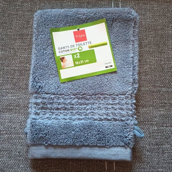 French Shower Gel Glove Applicator (Set of 2) - Picture 1 of 10